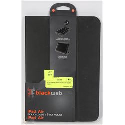 BLACKWEB IPAD AIR FOLIO HARD CASE
