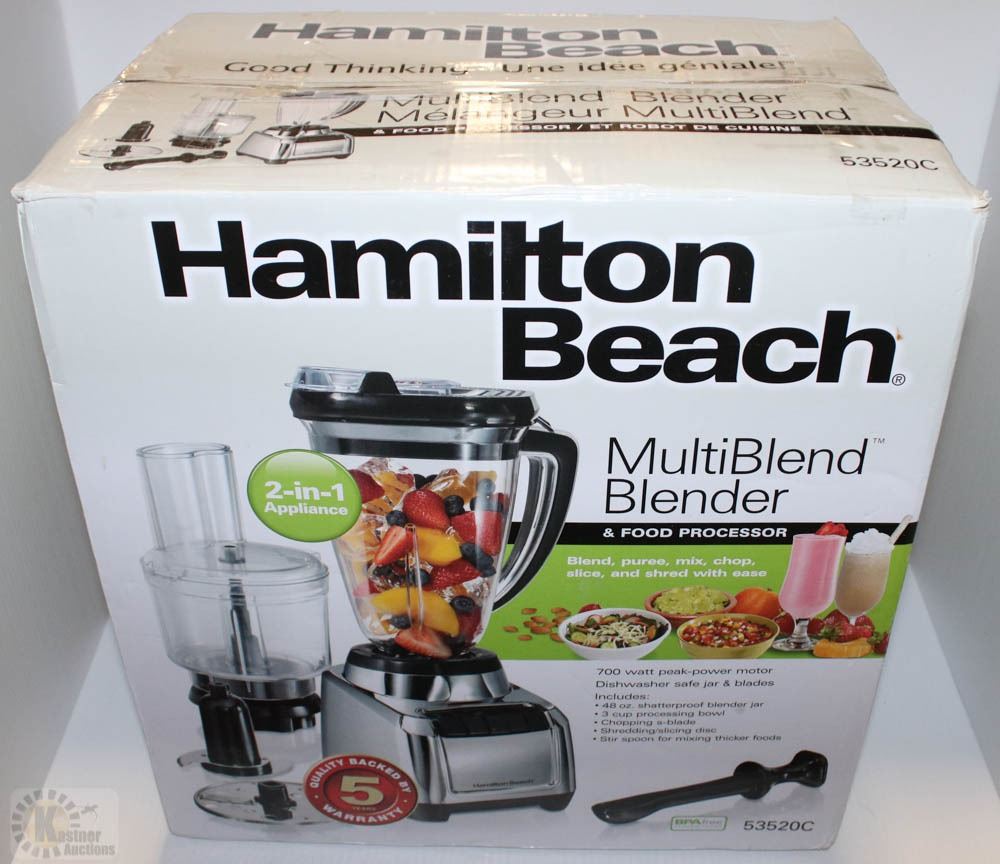 HAMILTON BEACH MULTI BLENDER FOOD PROCESSOR hamilton-beach-multi-blender-food-processor
