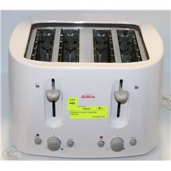 SUNBEAM 4-SLICE TOASTER W/BAGEL