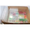 Image 1 : BOX W/ASSORTED BEADS W/STORAGE