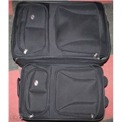 AMERICAN TOURISTER 2PC LUGGAGE SET WITH