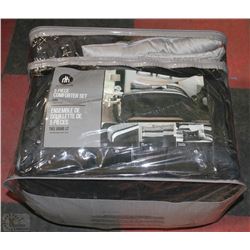 HOMETRENDS COMFORTER & PILLOW SET 5PCS