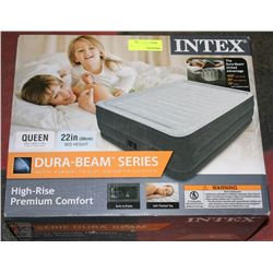 INTEX DURA-BEAM SERIES AIRBED& BUILT IN PUMP