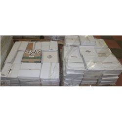 2 PALLETS OF ASSORTED STONE SHOWER TILES