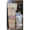 Image 1 : PALLET OF ASSORTED SIZE RIBBON, TULLE & MORE