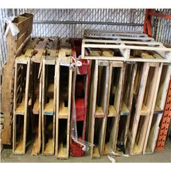 OVER 50 PALLETS MUST BE REMOVED BY MONDAY