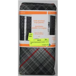 PAIR OF ROD POCKET PANELS - 54" X 84"