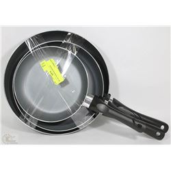 SET OF 3 NONSTICK FRYPANS