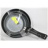 Image 1 : SET OF 3 NONSTICK FRYPANS