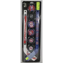 MONTREAL CANADIENS HOCKEY SET