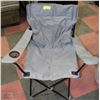 Image 1 : GREY FOLDING CAMP CHAIR