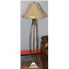 Image 1 : SILVER & GOLD TONED RAM HEAD FLOOR LAMP