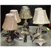 Image 1 : 3 SETS OF 2 MATCHING MINI LAMPS