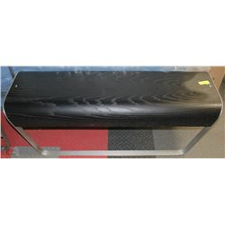 DESIGNER BLACK OAK BENCH STOOL 47"X16"H