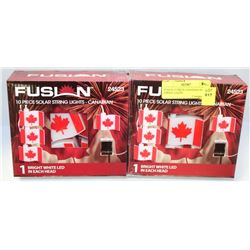 FUSION  2-10 PIECE CANADIAN SOLAR STRING LIGHTS