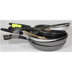 BUNDLE OF 6 FRYPANS