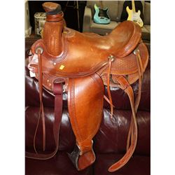 LEATHER SADDLE ORIGINAL PRICE $2199