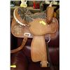 Image 1 : DELUXE LEATHER HORSE SADDLE WITH ACCENTS
