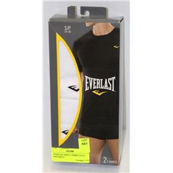 EVERLAST MENS 2 TSHIRT PACK - SIZE SMALL
