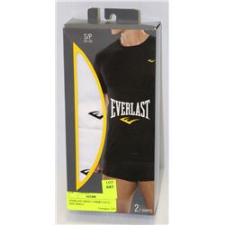 EVERLAST MENS 2 TSHIRT PACK - SIZE SMALL