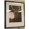 Image 1 : R.S.PARKER PRINT OF A ELK #'D 487/950