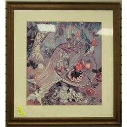 XL FRAMED PRINT 36"X39"