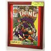 Image 1 : THE THING #12 COLLECTORS COMIC BOOK DISPLAY