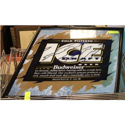 BUDWEISER ICE MIRROR