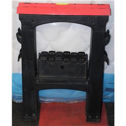 PAIR OF FOLDING SAWHORSES