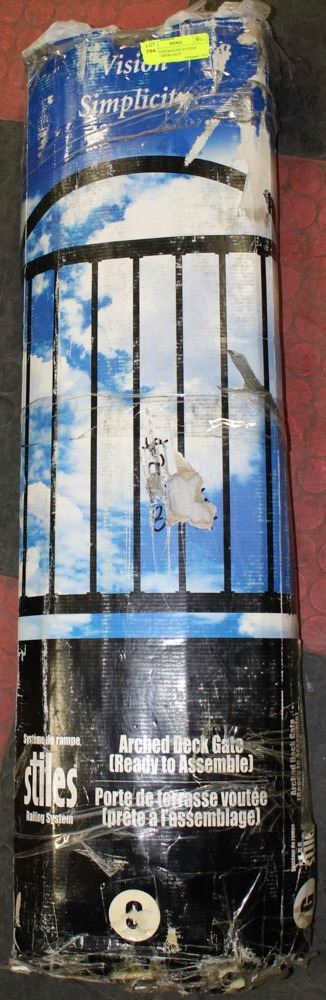 Stillies Railing System NEW STILES RAILING SYSTEM ARCHED DECK GATE