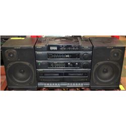 SONY CFD-450 CD RADIO CASSETTE RECORDER