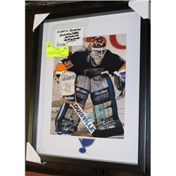 CURTIS JOSEPH GUARANTEED AUTHENTIC AUTOGRAPH