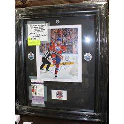 CONNOR MCDAVID  GUARANTEED AUTHENTIC AUTOGRAPH