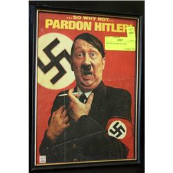 HITLER FRAMED PICTURE