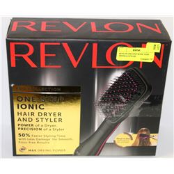 REVLON ONE STEP IONIC HAIR DRYER & STYLER