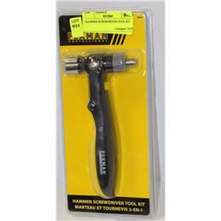 HAMMER SCREWDRIVER TOOL KIT