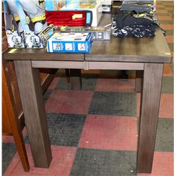 NEW RUSTIC STYLE BAR TABLE - 56 X 37 X 36H