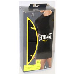 EVERLAST 2 PACK TSHIRTS - BLACK - SIZE MEDIUM