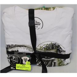 GUINESS STYLE MENS SLEEP SET - WHITE - SIZE XL