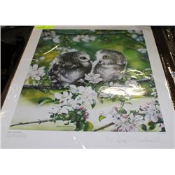 HOO DUNNIT BY GREG BLACKWELL, L.E. 362/500, SIGNED