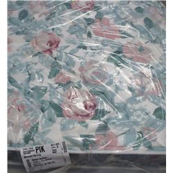 NEW SINGLE SIZE FLORAL MATTRESS