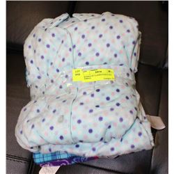 BUNDLE OF 4 PCS LADIES FLEECE PJ'S - XSMALL