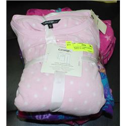 BUNDLE OF 3 PCS LADIES FLEECE PJ'S - XSMALL & LARG