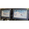 Image 1 : SET OF 2 HOCKEY FRAMED PRINTS, SIGNED