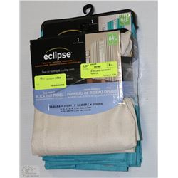 NEW SET OF ECLIPSE GROMMET WINDOW PANELS ,