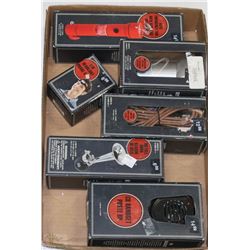 SET OF NEW ITEMS LEATHER JUMP ROPE, AUTO EMERGENCY