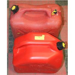 LOT OF TWO 20 LITERS JERRY CANS