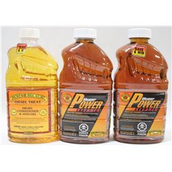 BOX W/3 BOTTLES OF DIESEL FUEL