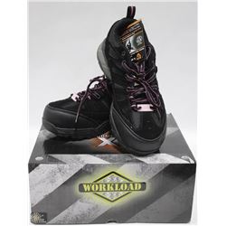 WORKLOAD LADIES STEELTOED SNEAKER - SIZE 6