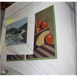 LOT OF 3 LIMITED EDITION ART SIGNED